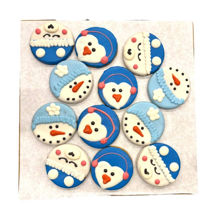 Paws Gourmet Bakery - Wholesale Pet Treats - Dog - Paws Gourmet Bakery Winter Cozy Critters1