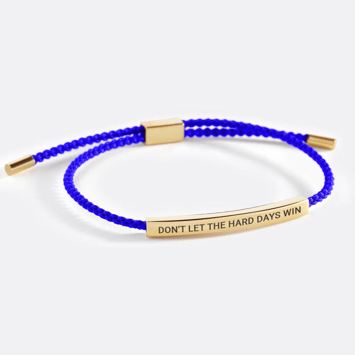 Mint & Lily - Wholesale Woven/Braided Bracelet - Don't Let The Hard Days Win Inspire Bracelet12