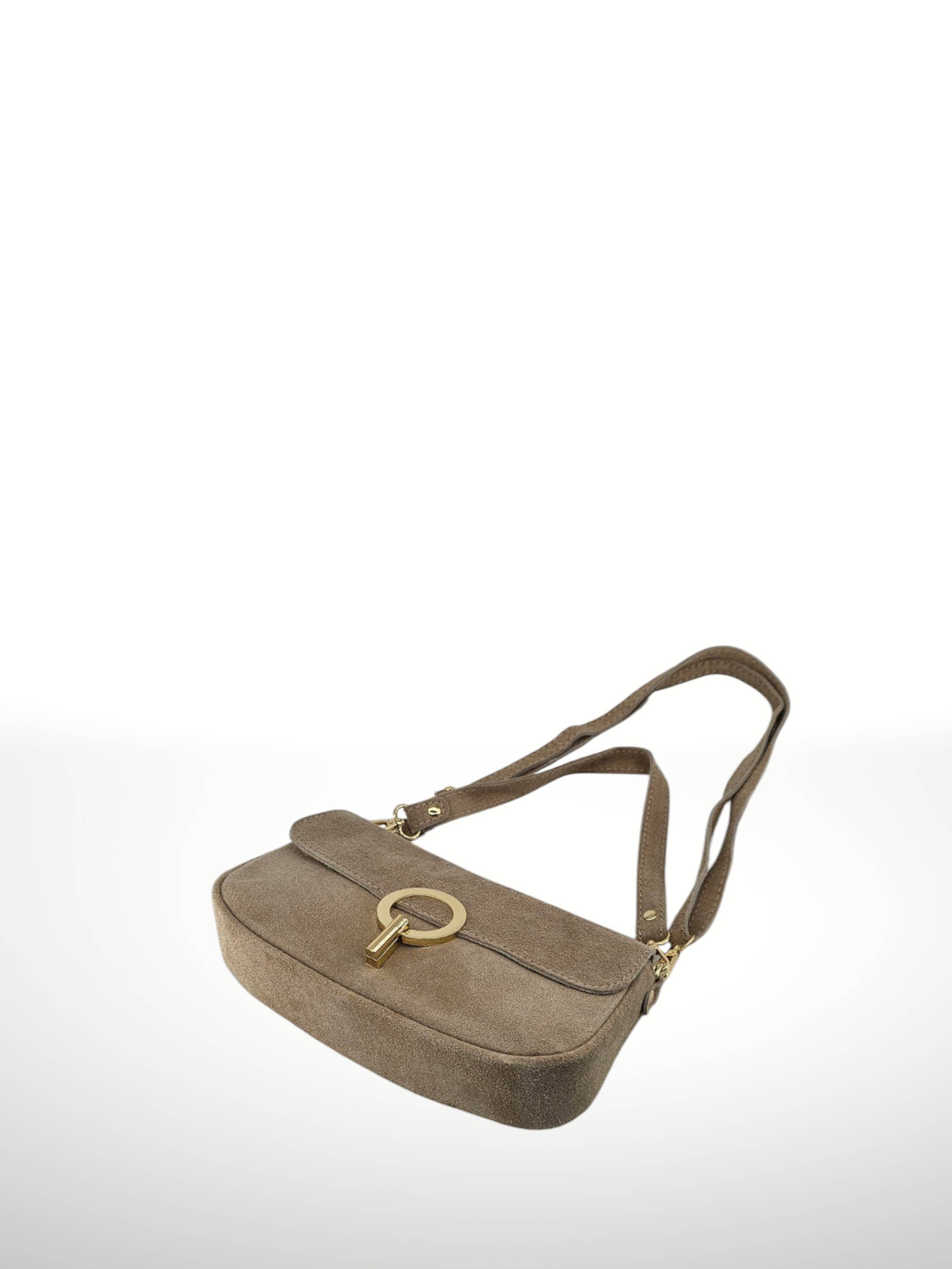 ITALIAN'S LEATHER – Großhandel Schultertasche – Damen – Nuria Lederhandtasche aus Wildleder 25030529