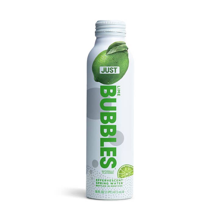 Bulles de citron vert - 16 fl oz | Paquet de 24 pour la vente par JUST Goods