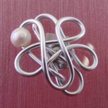 Designs by OC - Wholesale Brooch - BR 188 - A6 Mini Pearl