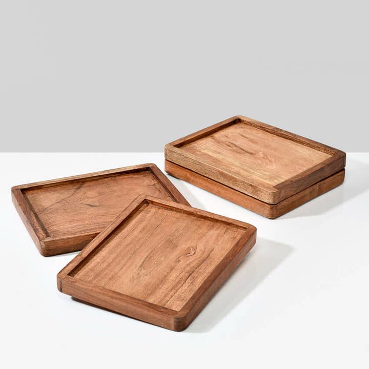 Jamali Garden - Vente Plateaux décoratifs - Petit plateau en bois Lambok