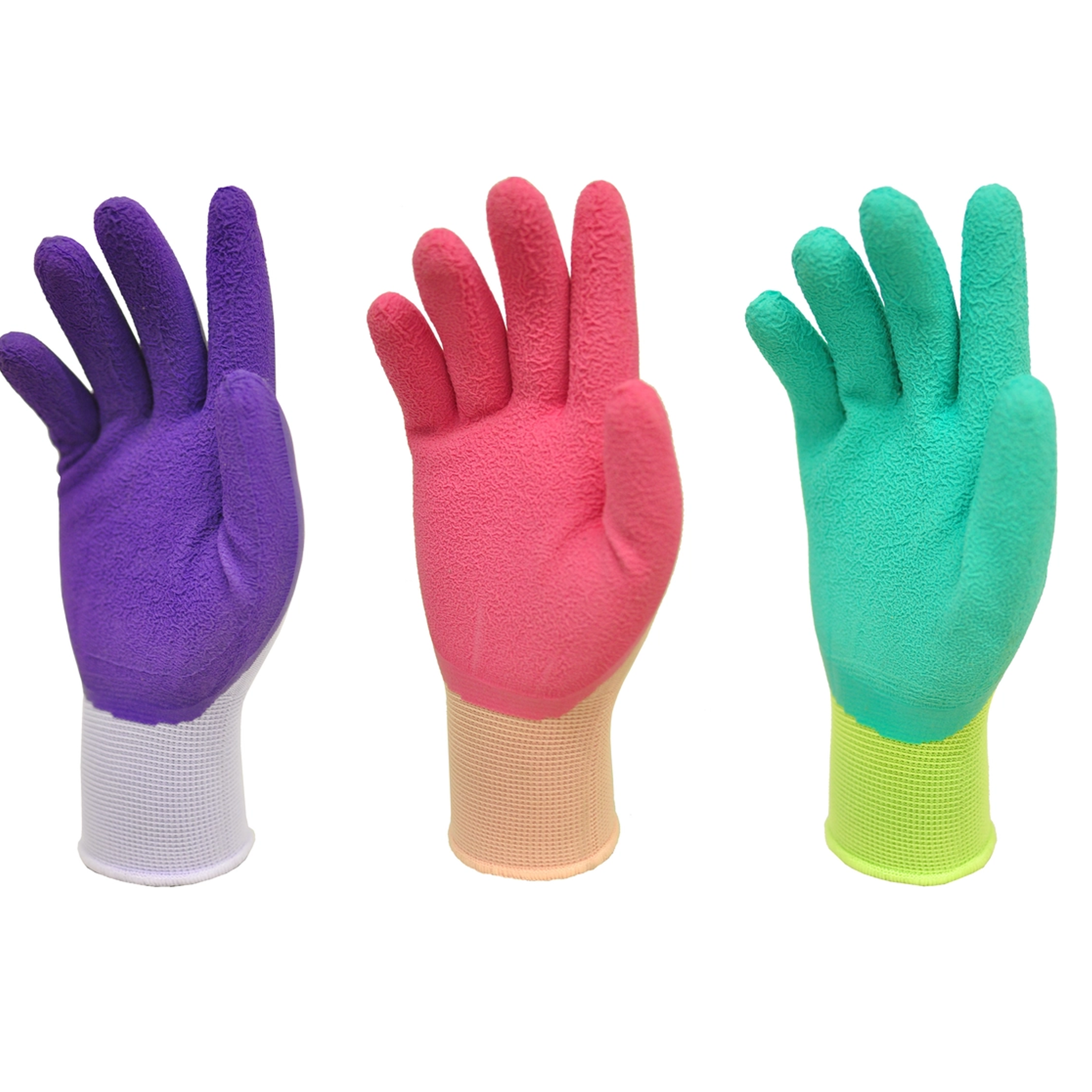 G & F Products - Wholesale Garden gloves - Women MicroFoam Coated Gardening Gloves Durable Flexible 3Pc9