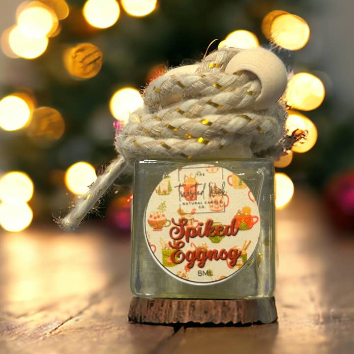 EcoAroma Car Diffuser Spiked Eggnog 8ml - Christmas for wholesale by The Twisted Wick