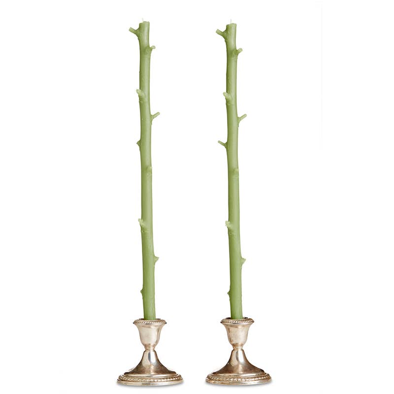 Stick Candles - Wholesale Tapered Candle/Candlestick - Stick Candles Hickory / Pair3