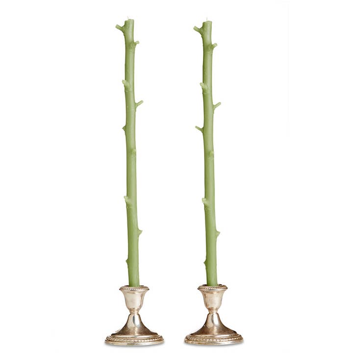 Stick Candles - Wholesale Tapered Candle/Candlestick - Stick Candles Hickory / Pair3