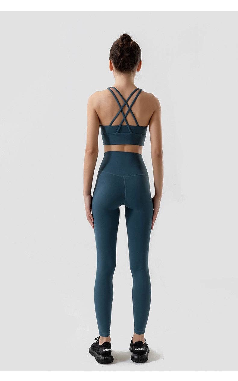 Belsize Activewear - Vendita all'ingrosso Completo sportivo - Donna - Set leggings e reggiseno sportivo ultra morbidi: il massimo comfort15