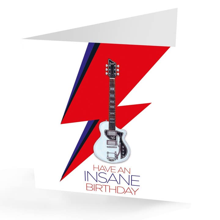 Tarjeta de cumpleaños de David Bowie para venta al por mayor de presentingperfection