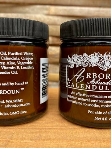 4 Unzen Ringelblumencreme für den Großhandel von Arbordoun Natural Skin Care