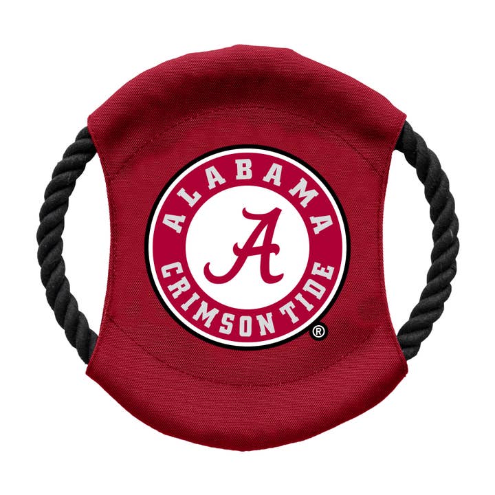 NCAA Alabama Crimson Tide Team Flying Disc Pet Toy for wholesale by Little Earth Productions
