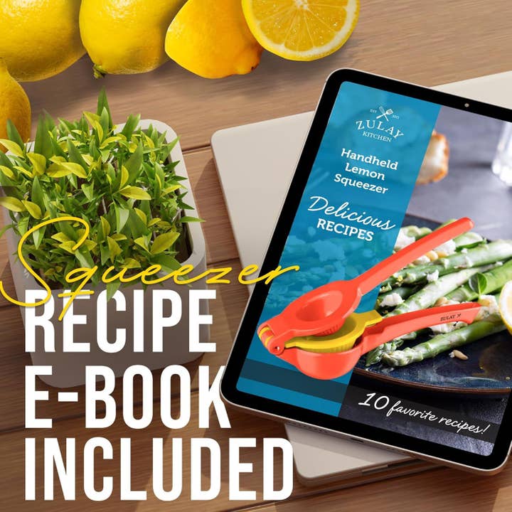 Zulay Kitchen - Wholesale Juicer - Metal 2-In-1 Lemon Lime Squeezer - Hand Juicer6