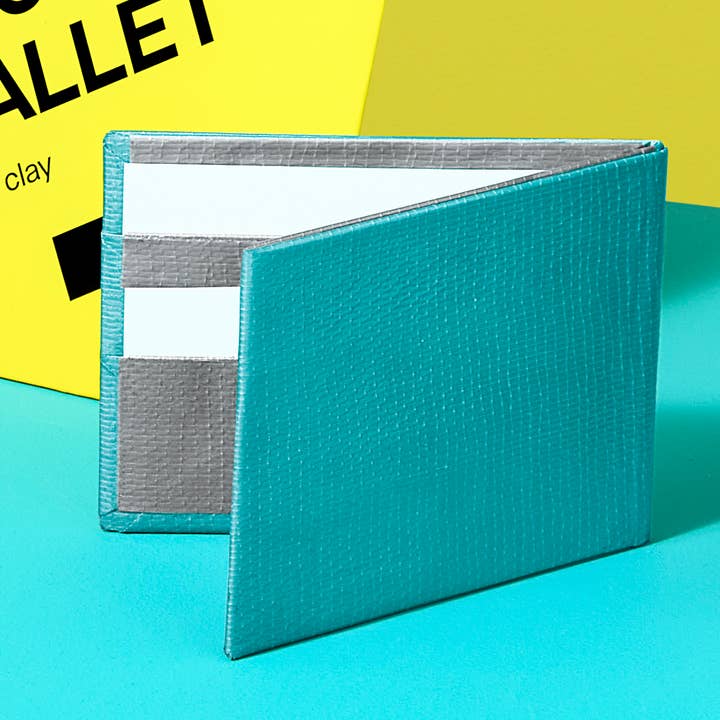 db clay - Wholesale DIY Craft Kit - DUCT TAPE WALLET KIT (TEAL)3