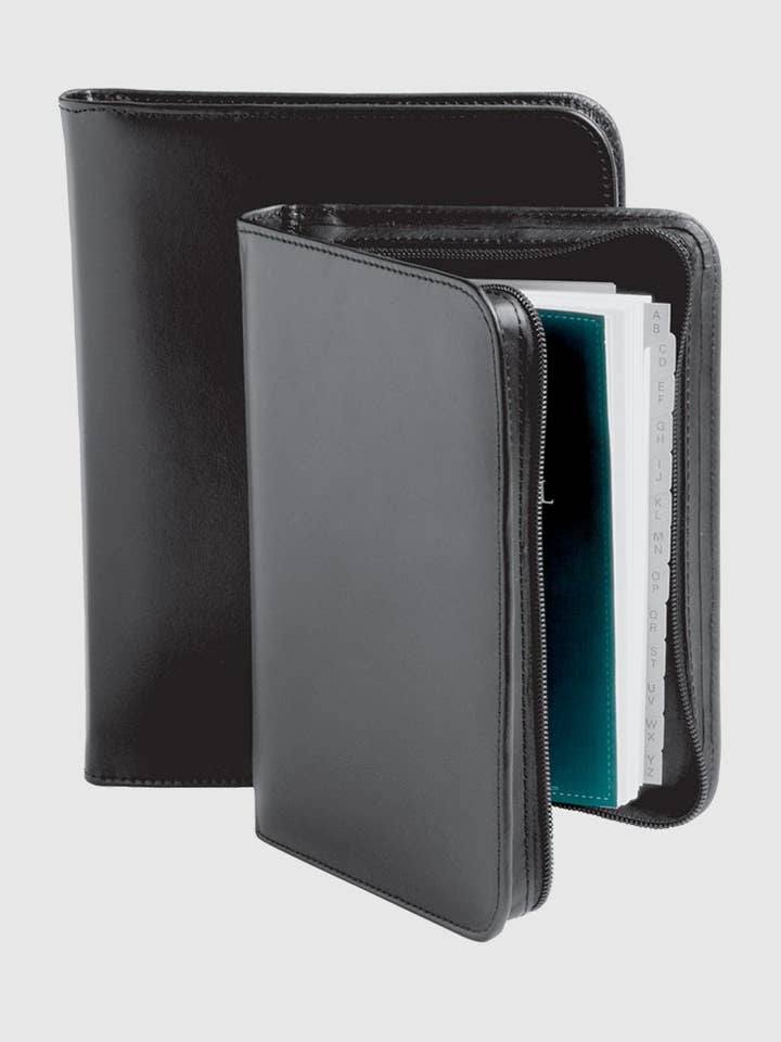 Journal en cuir à fermeture éclair pour la vente par NADAL & CO