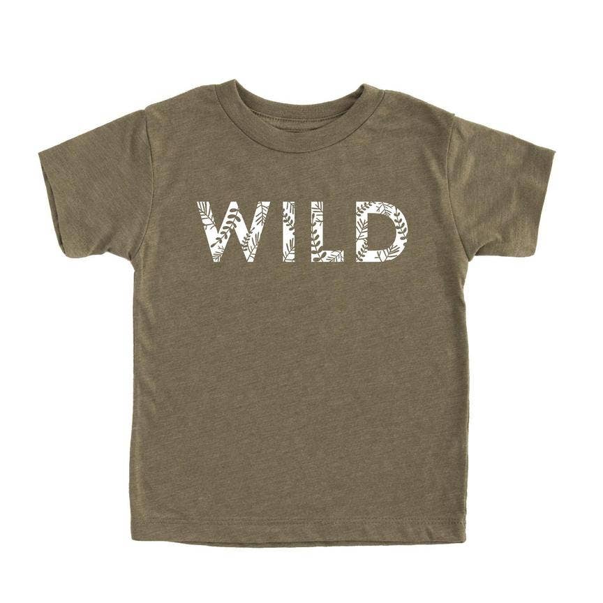 Nature Supply Co - Wholesale Screen Printed T-Shirt - Kids - WILD Kids Tshirt | Eco Friendly Nature Graphic Tee7