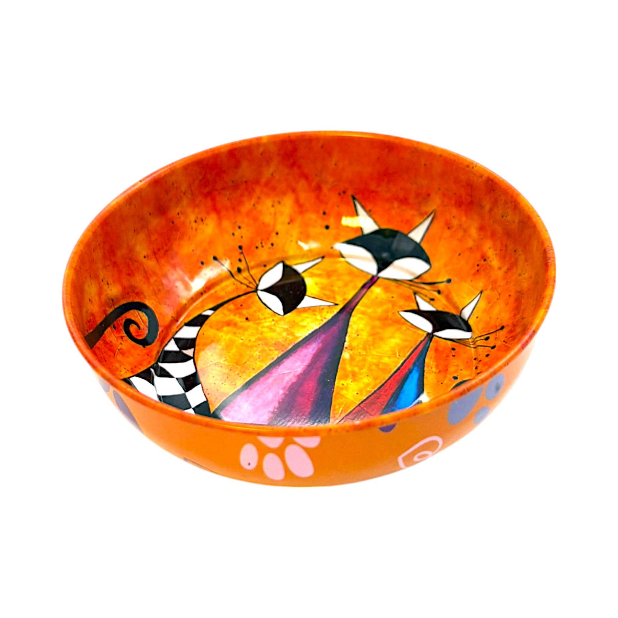 cotonIQ - Wholesale Decorative Plate/Dish/Bowl - Metal Bowl - Cat 2 - Large - 12cm2