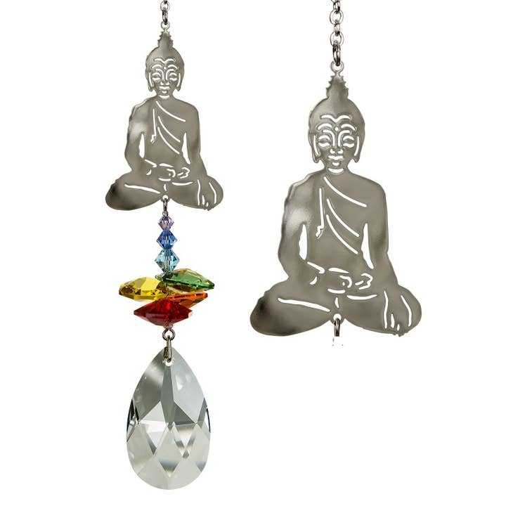 Crystal Fantasyâ„¢ - Buddha for wholesale by Woodstock Chimes