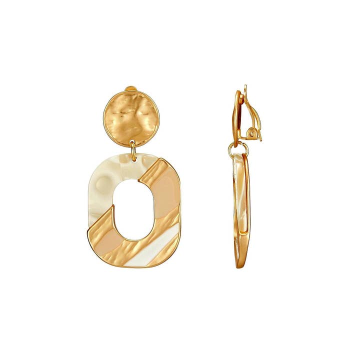 BELLE MISS - Wholesale Clip-On Earrings - Elisaveta clip earring6