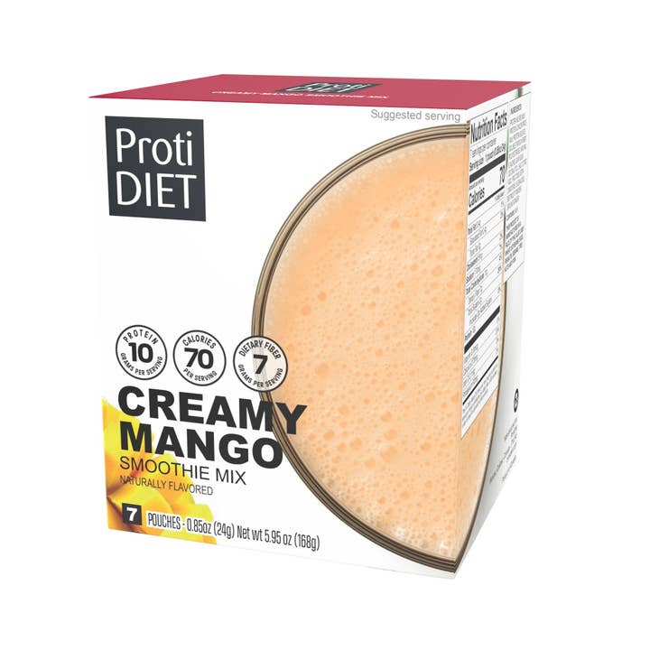 ProtiDIET High Protein Creamy Mango Smoothie (7ct) for wholesale by BestMed