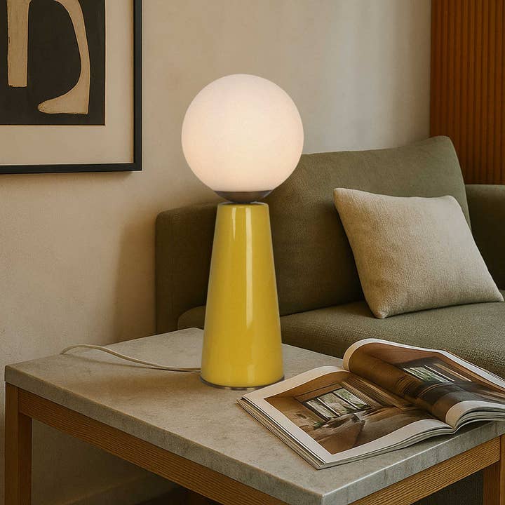 C-Création - Wholesale Floor Lamp - Colyne colored ceramic, glass, and metal table lamp7