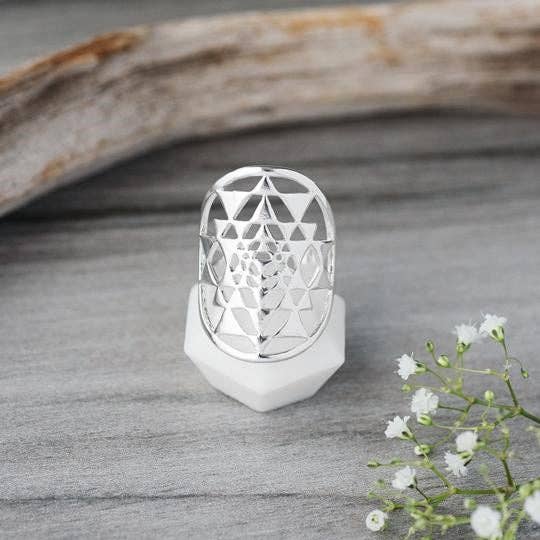 Wild Abandon Jewelry - Wholesale Cocktail/Statement Ring - sacred geometry ring1