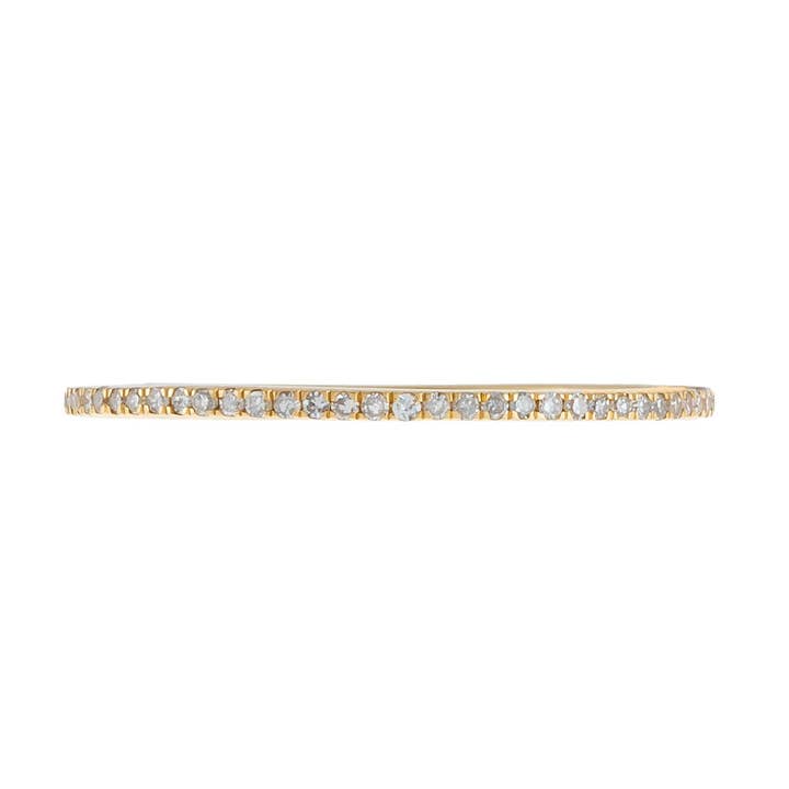 By Adina Eden - Wholesale Wedding Band/Ring - Diamond Micropavé Eternity Band 14K