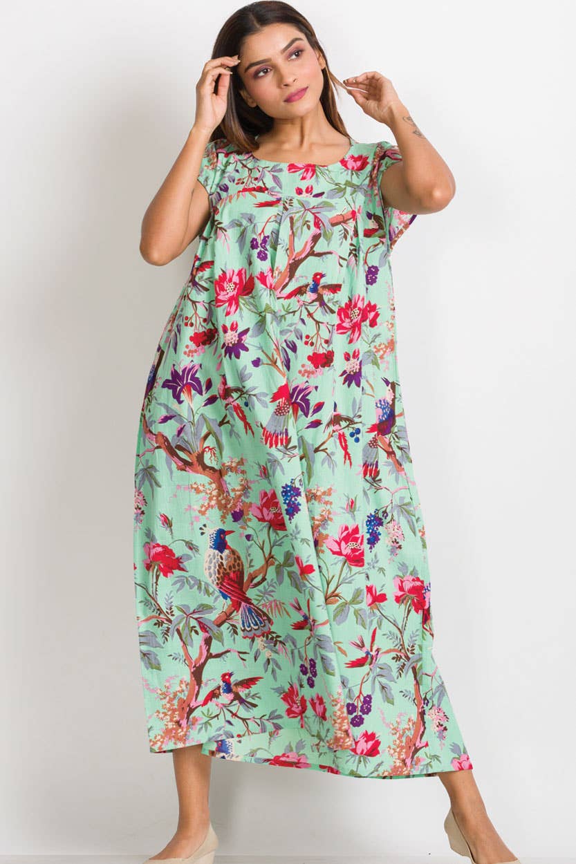 Sevya Handmade – Engroshandel Kaftan - Dame – Ishani-caftan i blød 100 % bomuld23