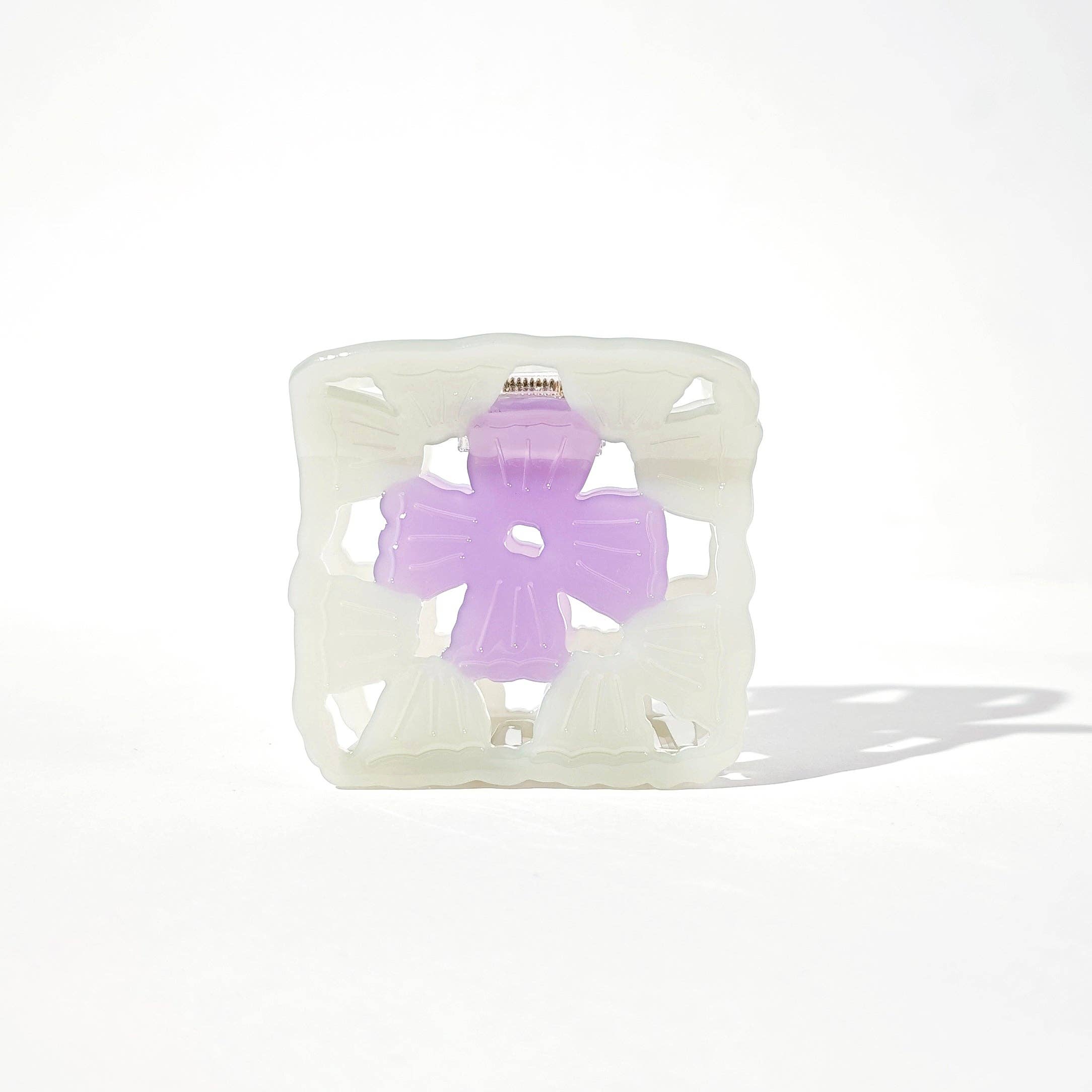 Hey Ricochet - Wholesale Hair Clip - Women's - Granny Square Claw5