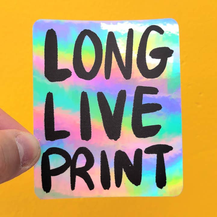 Adhesivo de vinilo LONG LIVE PRINT para venta al por mayor de Secret Planet