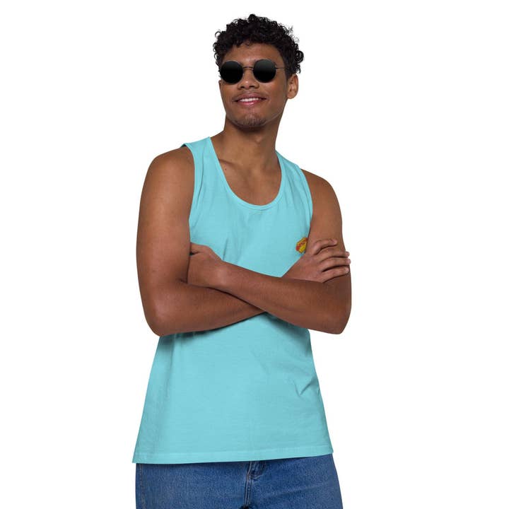 Glizzy Cotton Tank for wholesale by Local Summer Collective Surf Shop