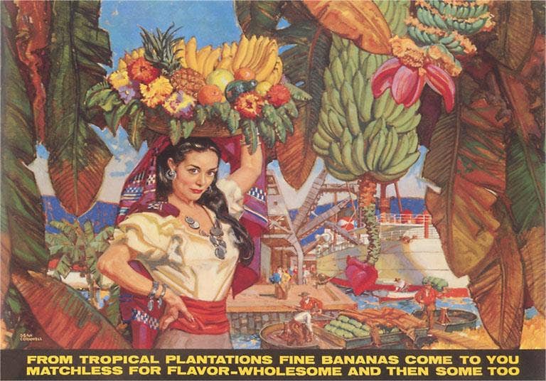 Found Image Press - Wholesale Magnet - Magnet FO-649 Woman in Tutti Frutti Hat0