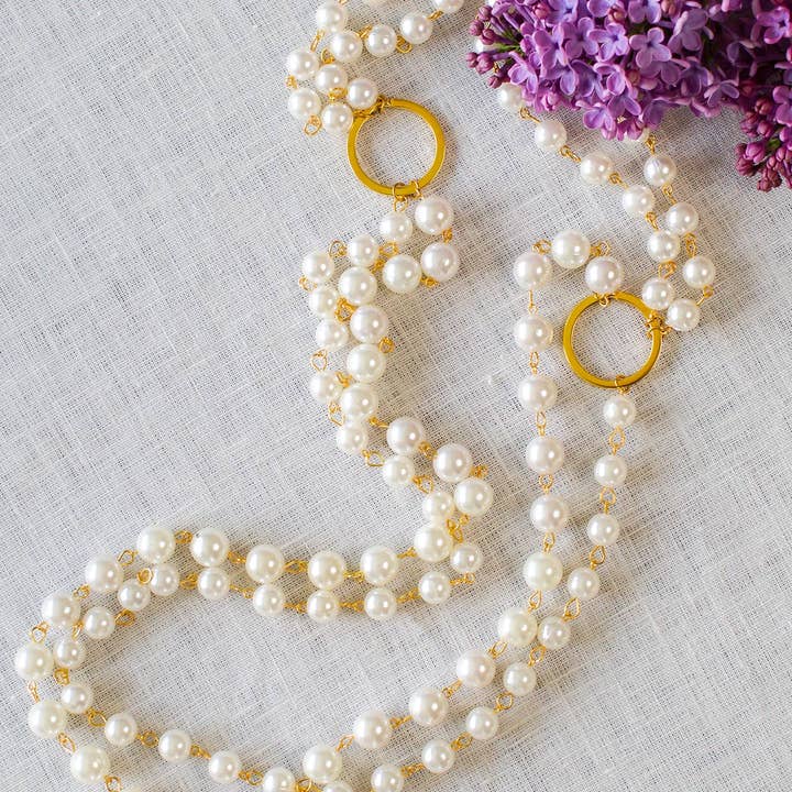 Arte Italica & Crown Linen Designs – Engroshandel Perlehalskæde – Dobbelt Strand perle halskæde2