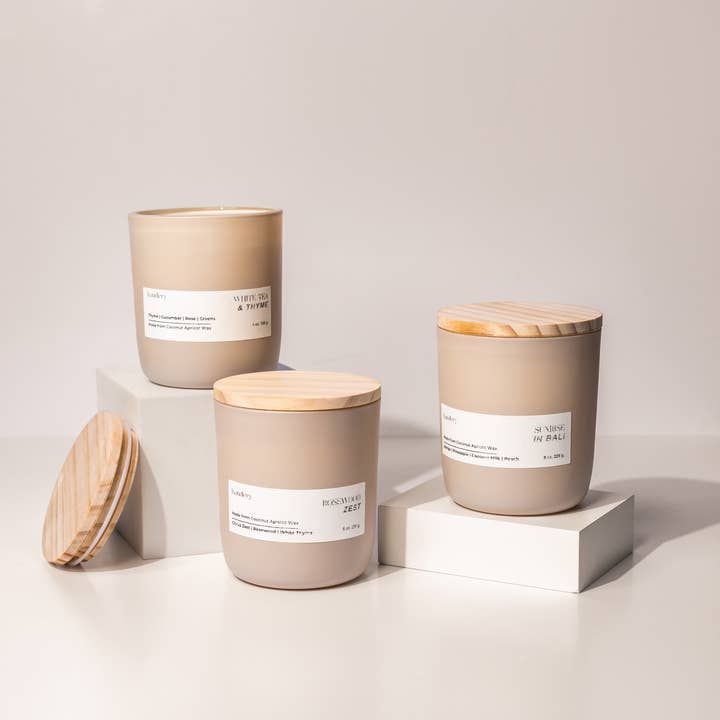 Home for the Holidays | 8 oz Candle | Christmas Winter for wholesale by Kandlery