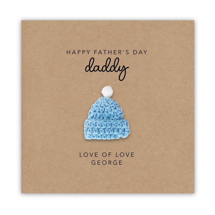 Personlig fædre dag kort til Daddy, Daddy fædre dag C for engroshandel hos Fifi's Handcrafted