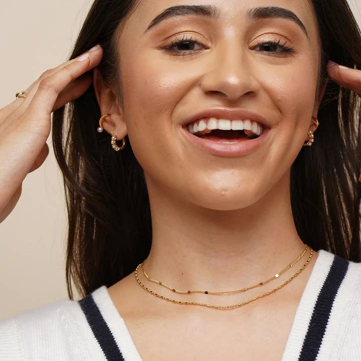 Brenda Grands Jewelry - Wholesale Choker/Collar - Dainty Layered Sparkle Choker