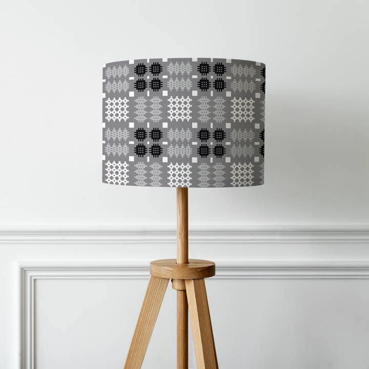 Moose & Co - Wholesale Lamp Shade - Welsh Tapestry print lampshades