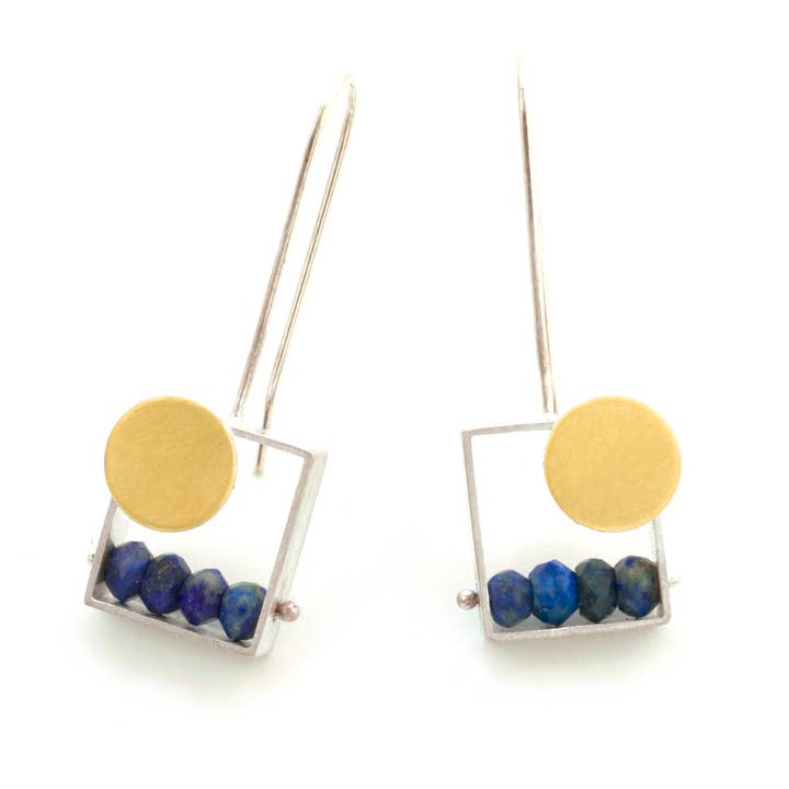 SRJ21LE-Bis, -Bix Sunset Earrings for wholesale by ASHKA DYMEL Studio