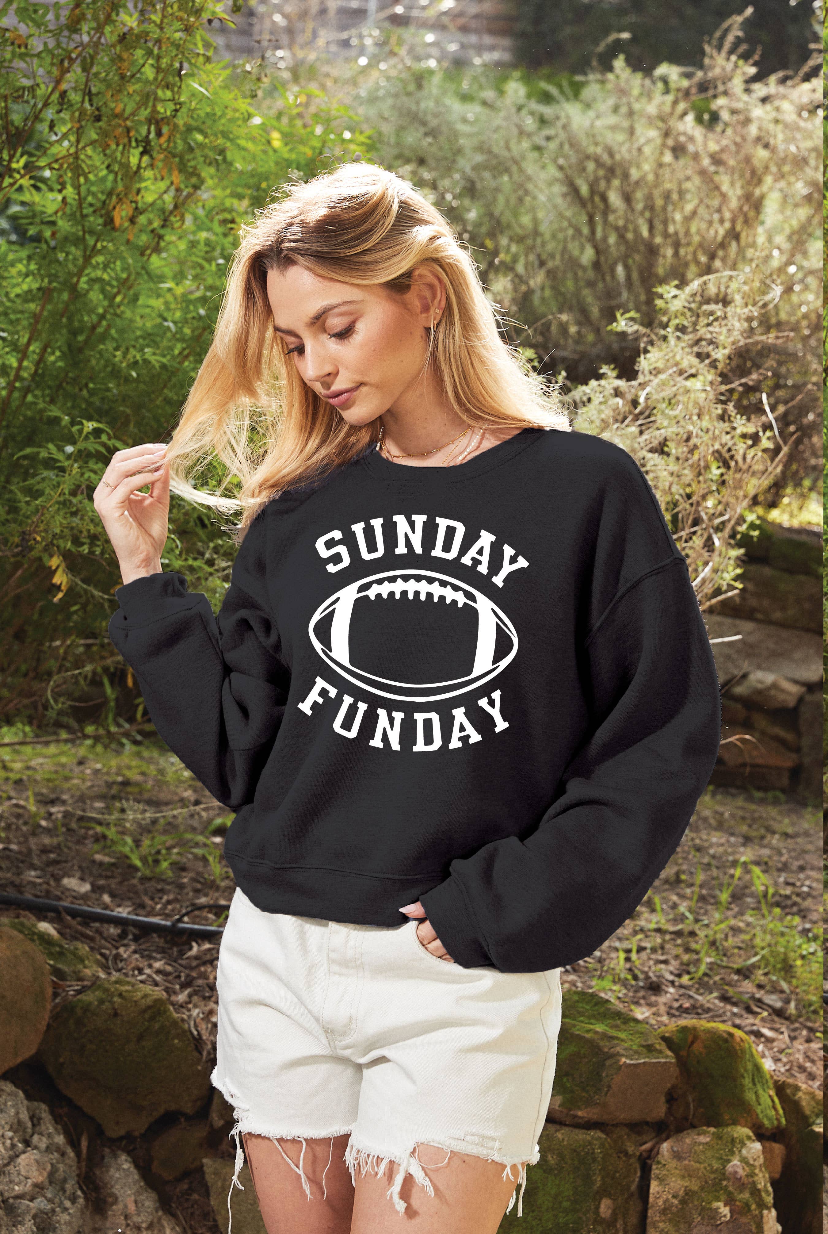 OAT COLLECTIVE - Wholesale Graphic Sweatshirt - Women's - SUNDAY FUNDAY Mid Graphic Sweatshirt7
