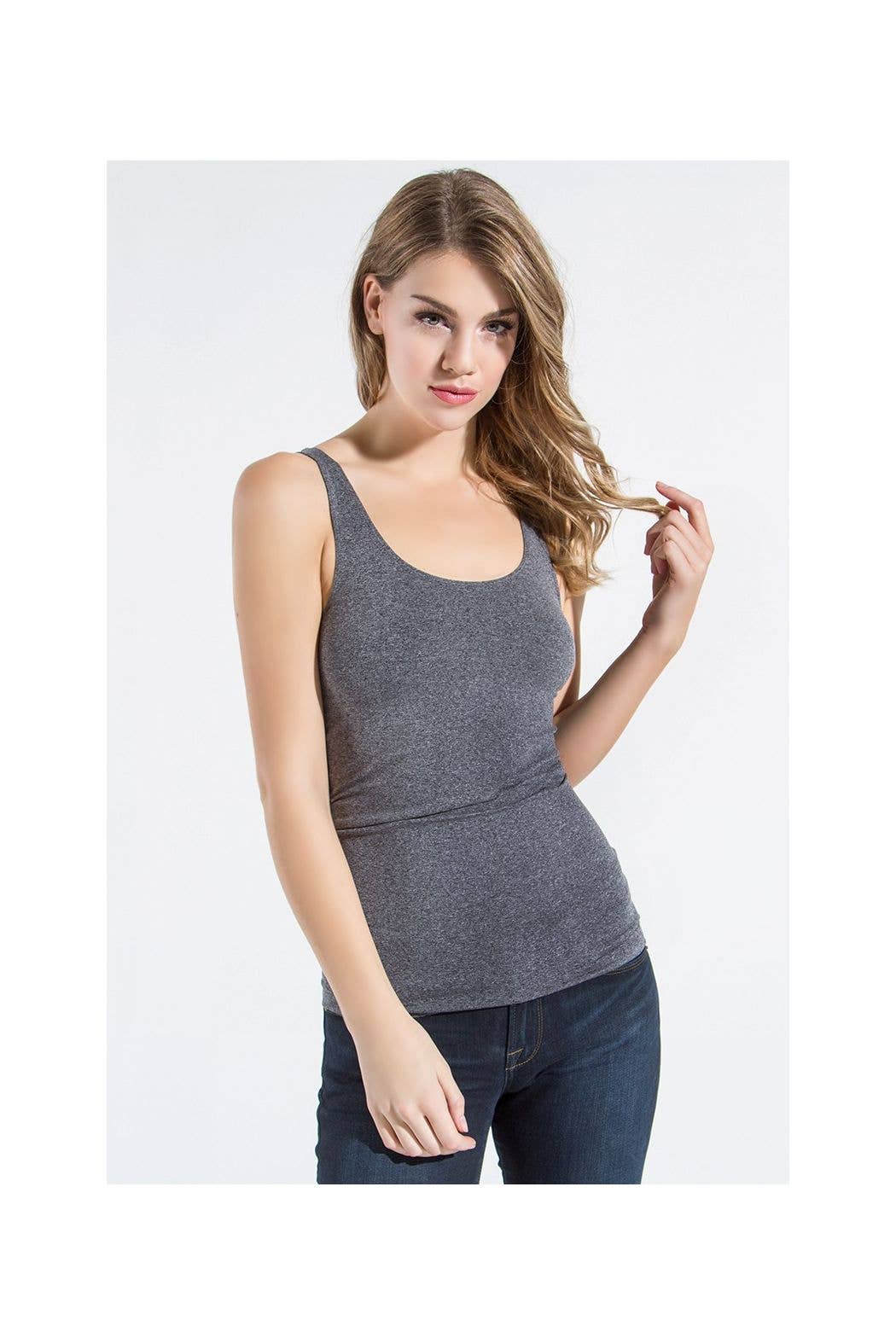 Sugarlips - Wholesale Tank Top - Women's - Seamless Scoop Neck Tank Top8
