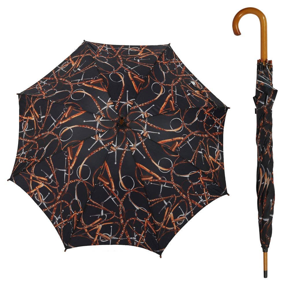 JPC Equestrian - Wholesale Umbrella - Women's - AWST Int'l Lila Umbrella - Snaffles Bridle7