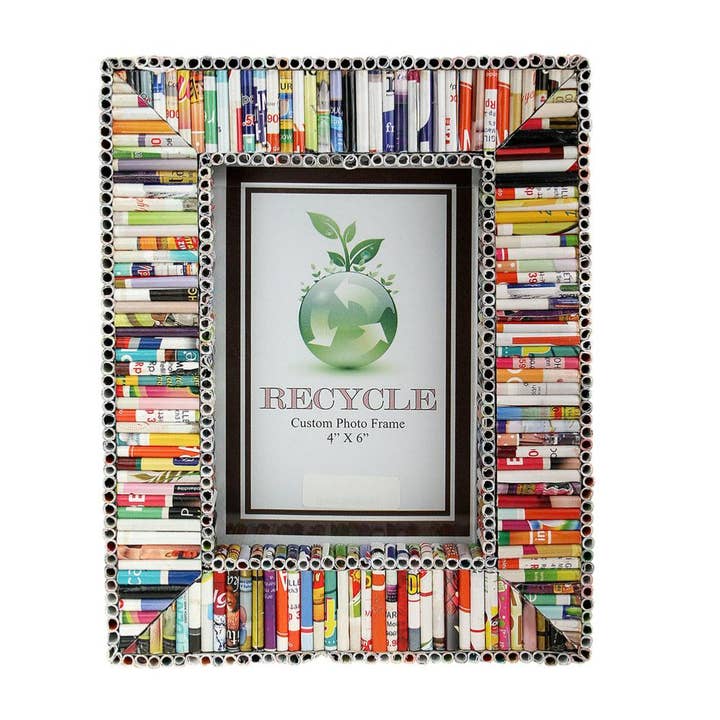 Shared Earth - Wholesale Picture frame - Frame 4x6", recycled paper tubes