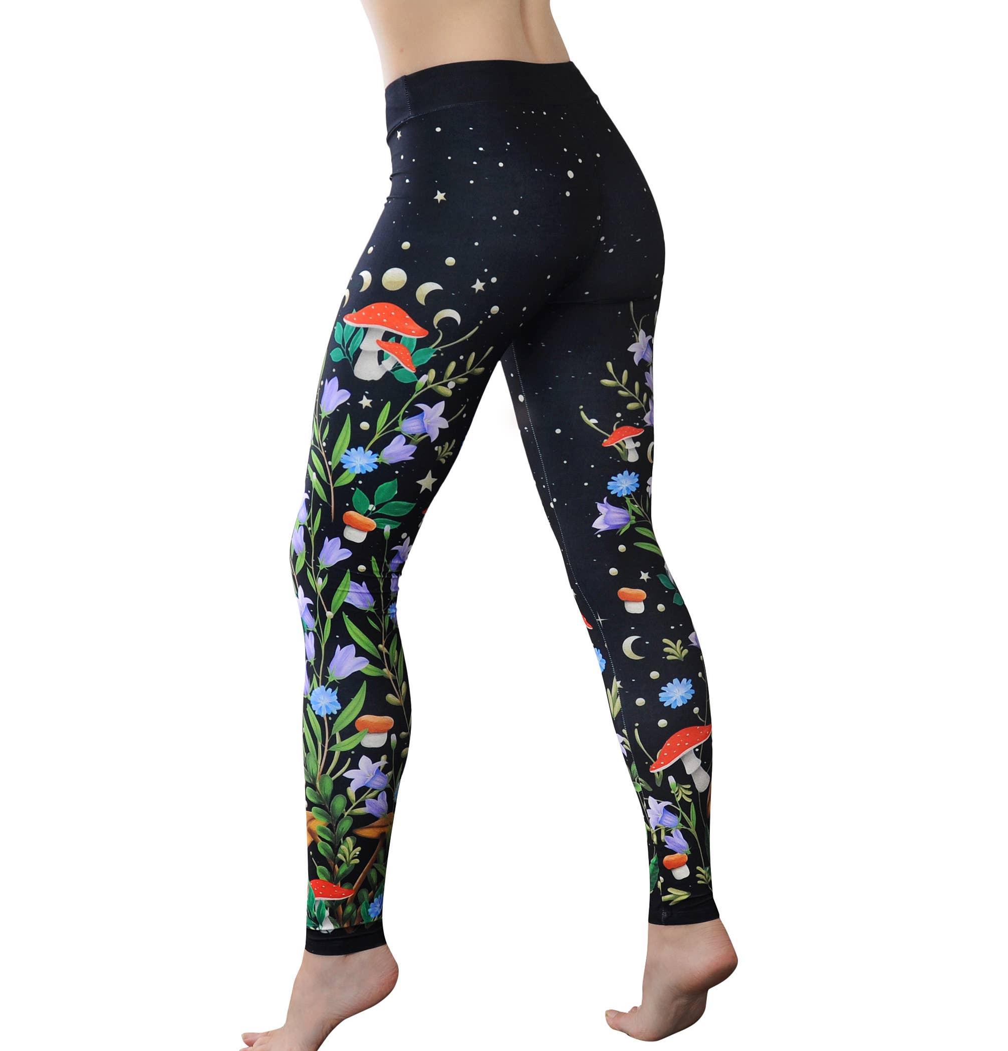 Comfy Yoga - Vente Legging de sport/d'intérieur – femme - Leggings imprimés légers "Nightshade" pour femmes3