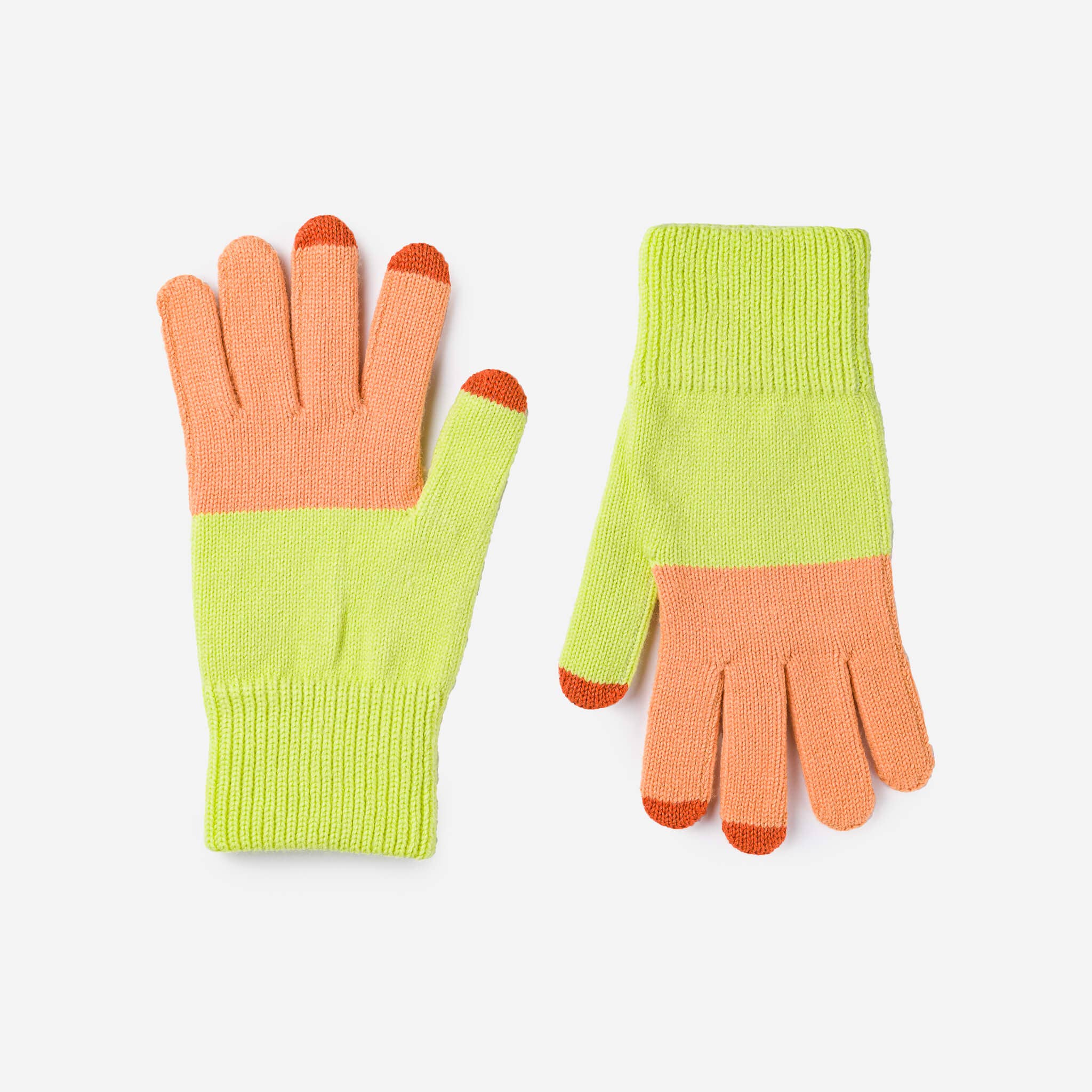 VERLOOP | knits - Wholesale Handschoenen - Dames - Kleurblok Brei Touchscreen Handschoenen23