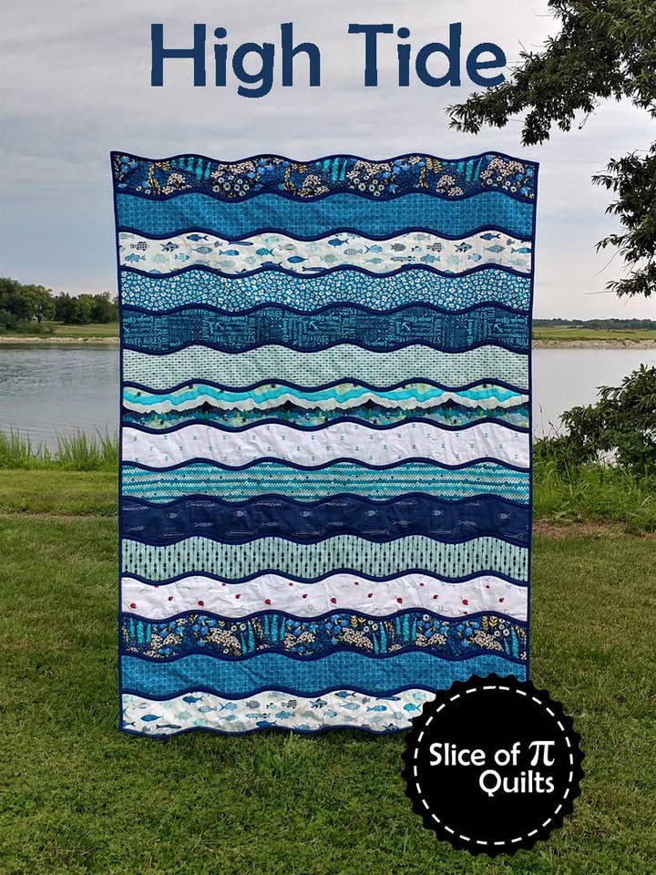 High Tide Quiltmuster für den Großhandel von Slice of Pi Quilts