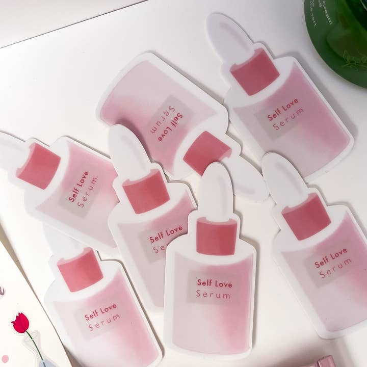 BlackCandyCo - Wholesale Sticker - Self-Love Serum Sticker3