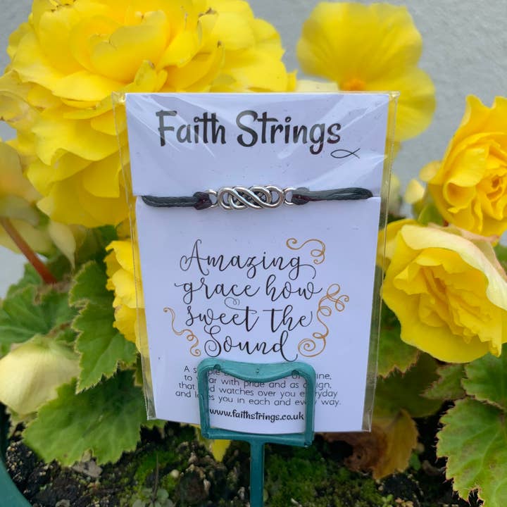 Faithstrings - Wholesale Charm/dangle bracelet - Christian Gift Faith String Wish Bracelet Amazing Grace3