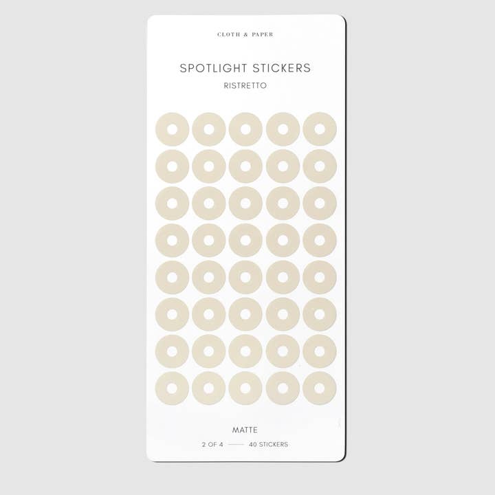 Cloth & Paper - Wholesale Sticker - Spotlight Sticker Set | Small7