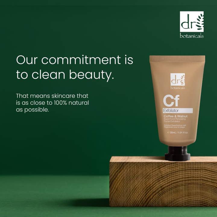 Dr. Botancials | Anti-Ageing Vegan Skincare – wholesale Facial exfoliant/scrub – Coffee Superfood Renewing Facial Exfoliator 30ml2