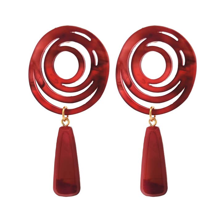 AMORINO SRL - Wholesale Dangle Earrings - Acrylic Earring - FT2348E4075