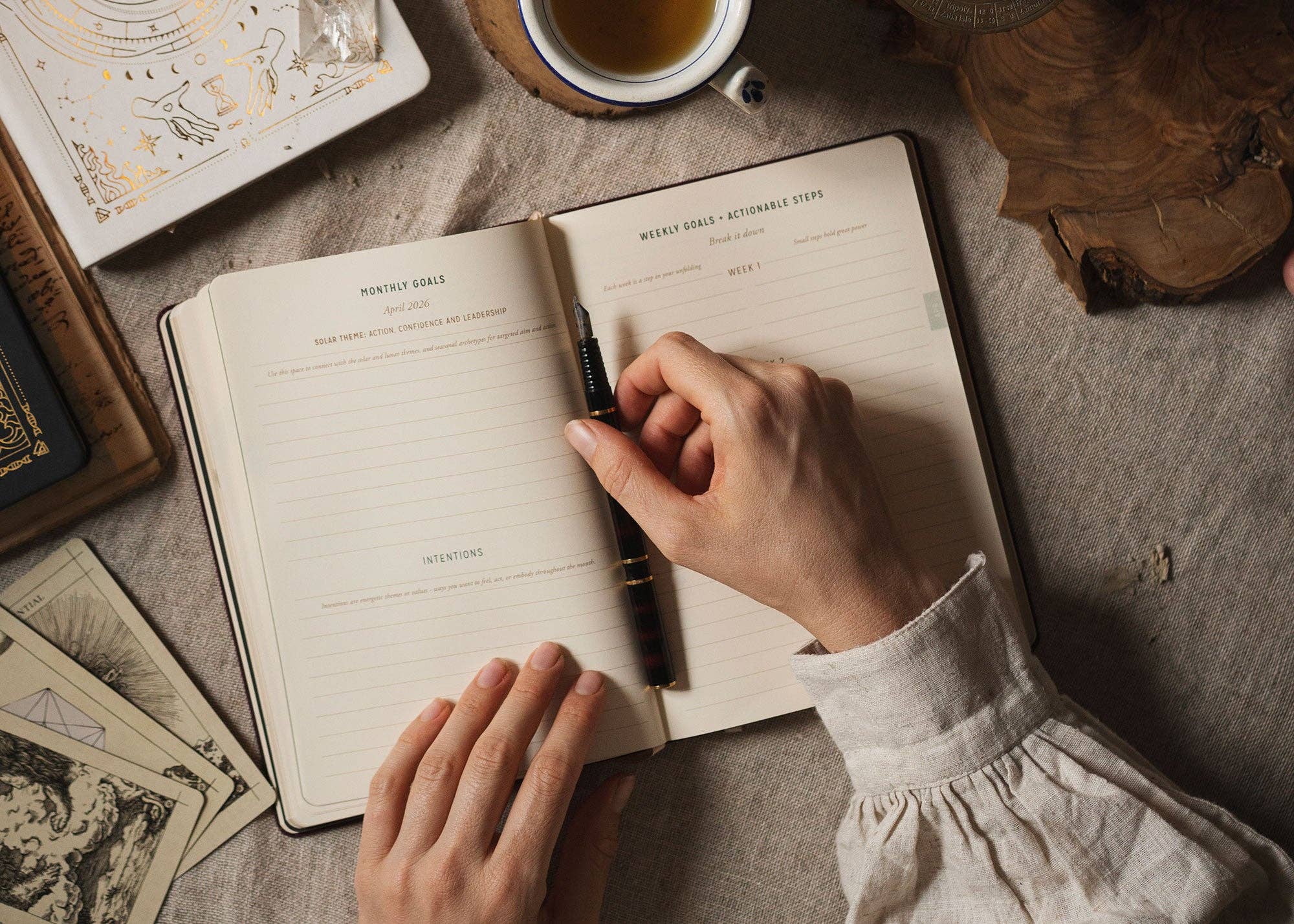 2026 Astrological Planner - White for wholesale on Faire11