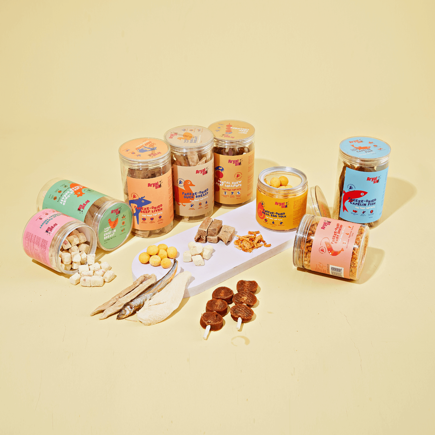 Arya Sit! - Wholesale Pet Treats - Dog - Freeze-dried Duck Breast3